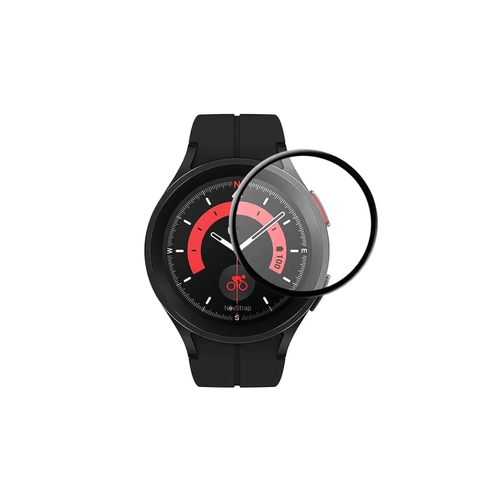 BFS  Watch 5 Pro 45mm Polymer Nano Ekran Koruyucu - Şeffaf