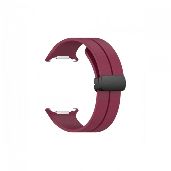 BFS  Watch 7 Ultra KR418 Tender Silikon Kordon - Bordo