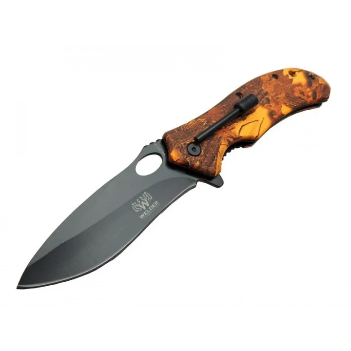 BFS Wd-503-2 Kamp Çakısı 21 Cm - Magnezyum Çubuklu (fire Starter), Plastik Sap