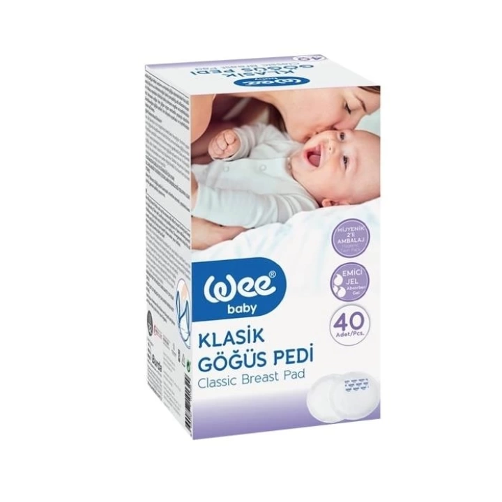 BFS   Wee Baby Klasik Göğüs Pedi 40 Adet 132