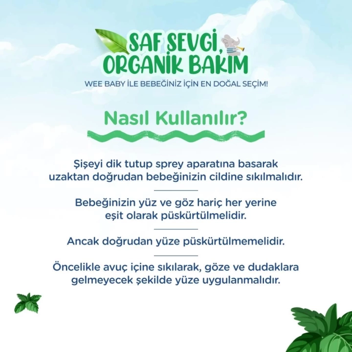 BFS  Wee Baby Koruyucu Bebek Spreyi 100 ml