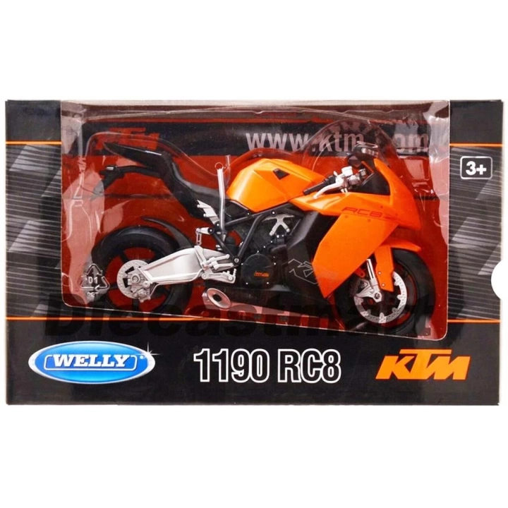 BFS   Welly 1:10 1190 RC8 Model Motosiklet