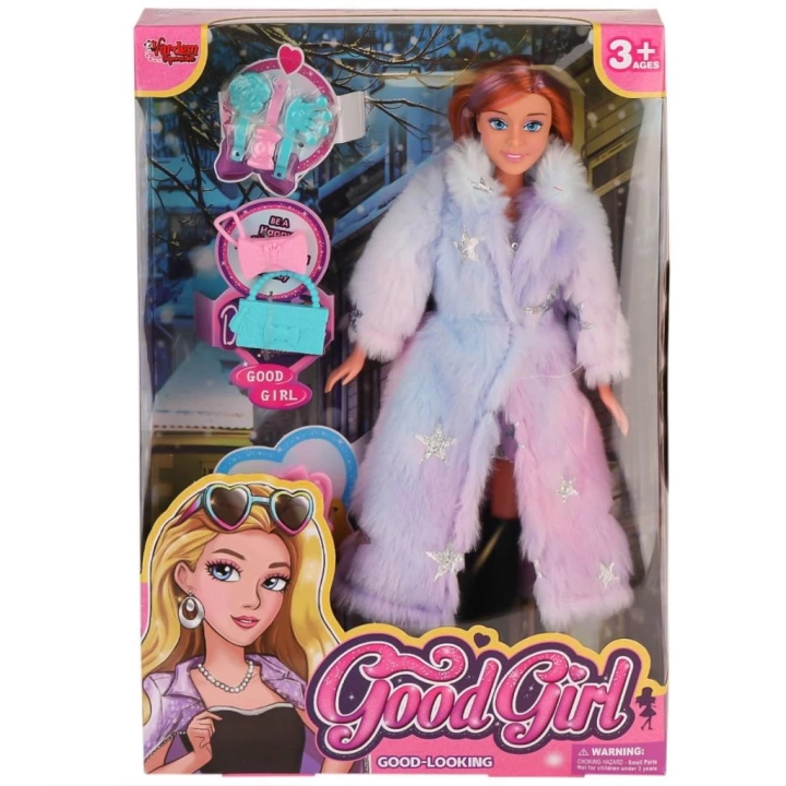 BFS  WG-66768  Aksesuralı Kürklü Bebek 29 cm - Vardem Oyuncak