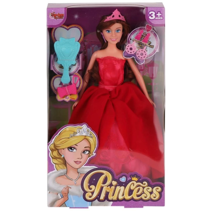 BFS  WG-66796  Aksesuarlı Prenses Bebek 29 cm - Vardem Oyuncak