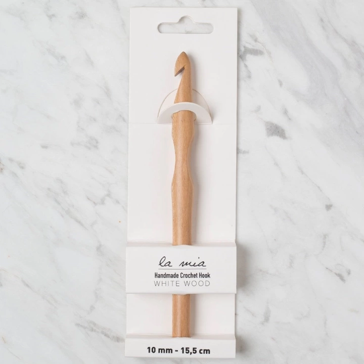 BFS  Whitewood 10 mm 15.5 cm Ahşap Yün Tığ
