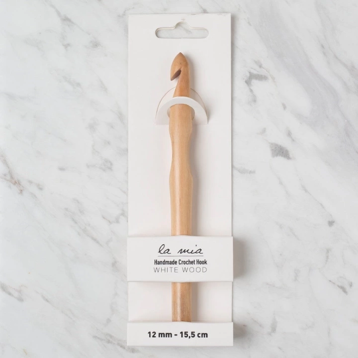 BFS  Whitewood 12 mm 15.5 cm Ahşap Yün Tığ
