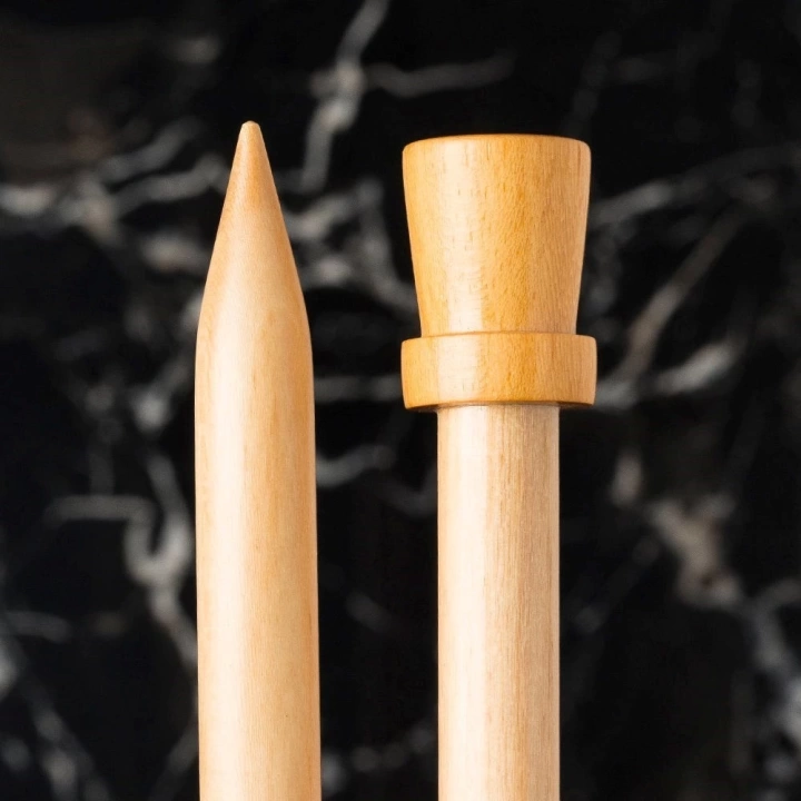 BFS  Whitewood 12 mm 36 cm Ahşap Örgü Şişi