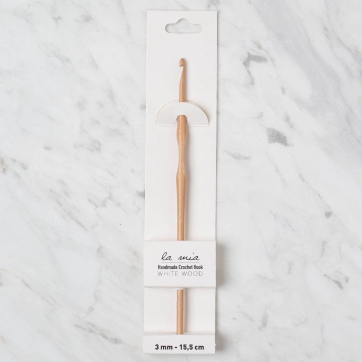 BFS  Whitewood 3 mm 15.5 cm Ahşap Yün Tığ