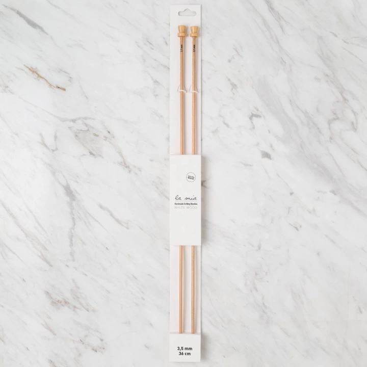 BFS  Whitewood 3.5 mm 36 cm Ahşap Örgü Şişi