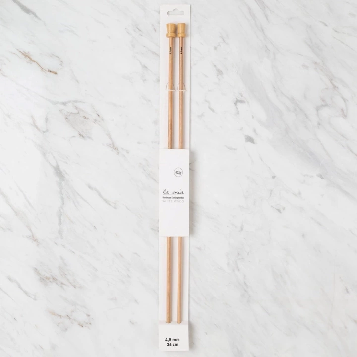 BFS  Whitewood 4.5 mm 36 cm Ahşap Örgü Şişi