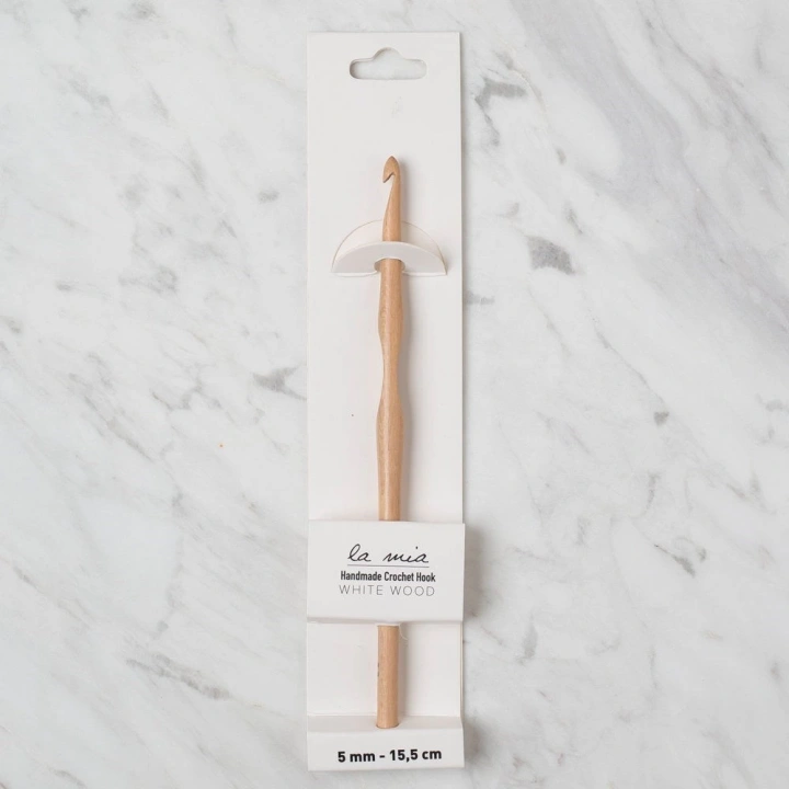 BFS  Whitewood 5 mm 15.5 cm Ahşap Yün Tığ
