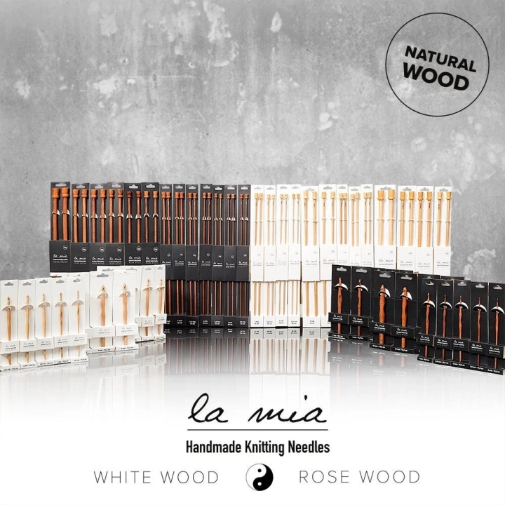 BFS  Whitewood 5.5 mm 15.5 cm Ahşap Yün Tığ
