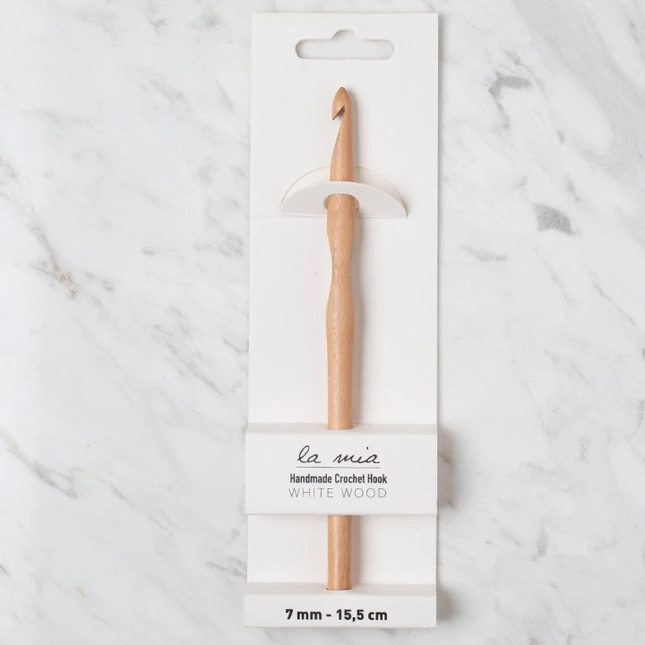 BFS  Whitewood 7 mm 15.5 cm Ahşap Yün Tığ