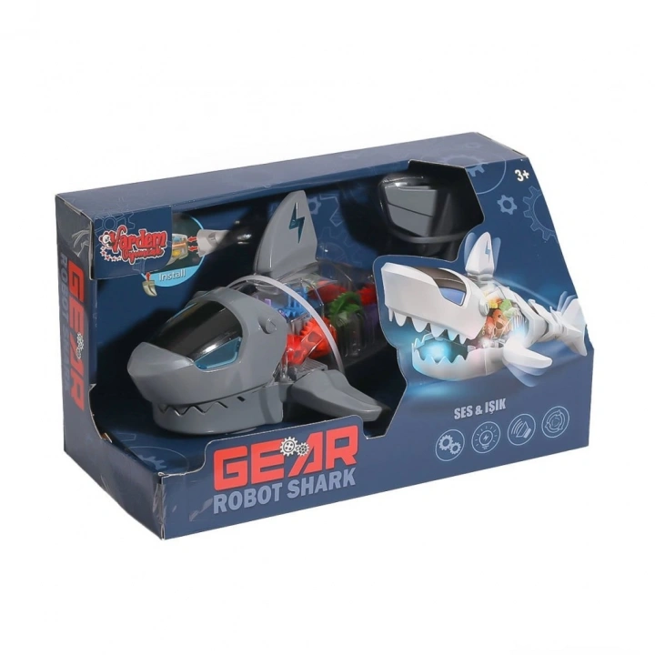 BFS WK-S-2A Müzikli ve Işıklı Robot Köpek Balığı -Vardem