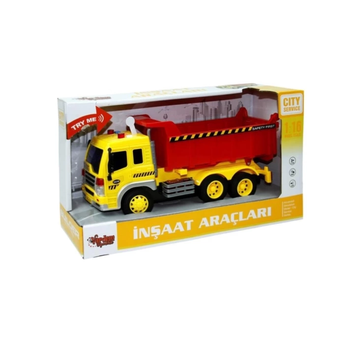 BFS   WY310B-C-D1:16SürtmeliSesliIşıklıDamperliKamyon