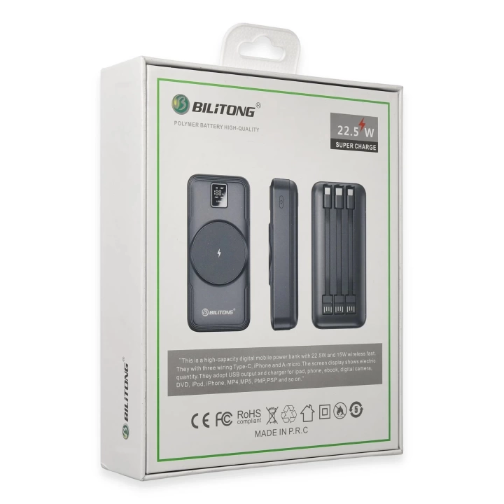 BFS X01 20.000 mAh Powerbank - Beyaz