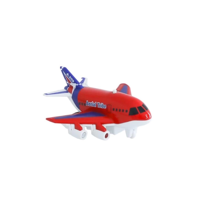 BFS   XG879-209 Sesli Işıklı Metal Çek Bırak Uçak -Birliktoys