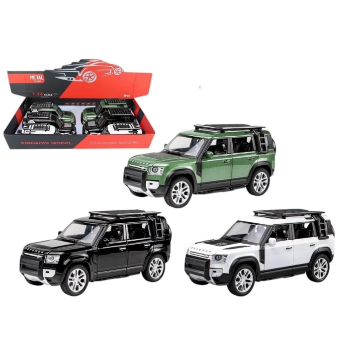 BFS  XHD-B2401 1 24 C-B IŞIKLI SESLİ MODEL OFF ROAD DEF METAL JEEP