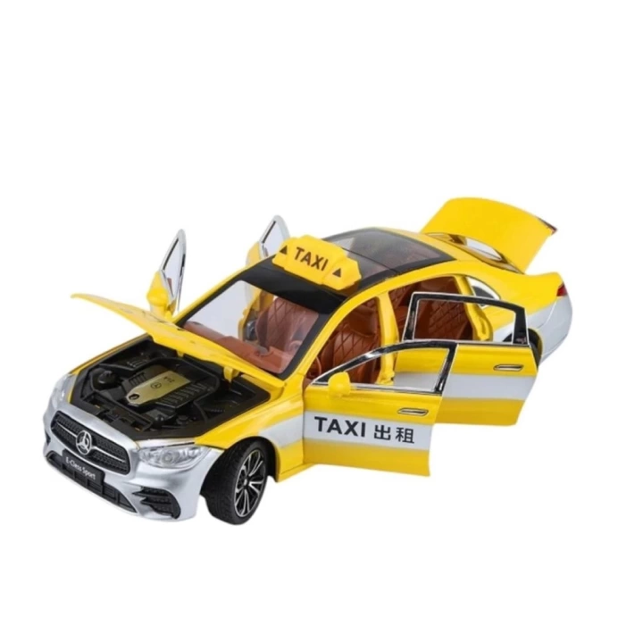 BFS  XHD-B2426 C-Vardem Çek Bırak 1:24 Işıklı Ve Sesli Kapıları Açılan Mrs Taxi