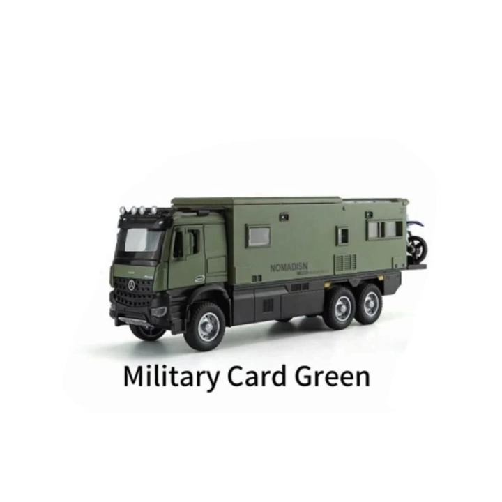 BFS  XHD-B3217 -Vardem Çek Bırak Işıklı ve Sesli Model Motorlu Karavan 1:24