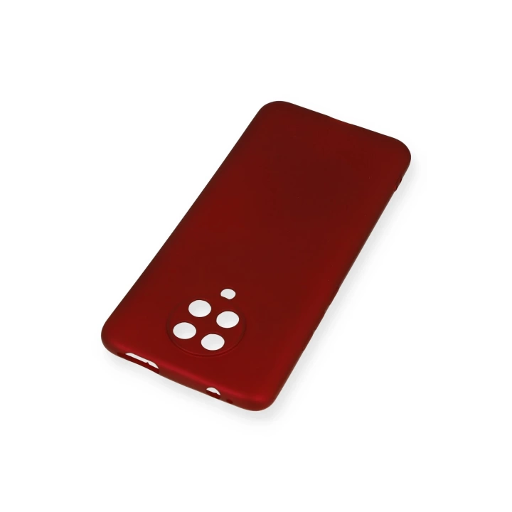 BFS  Xiaomi K30 Pro Kılıf First Silikon - Bordo