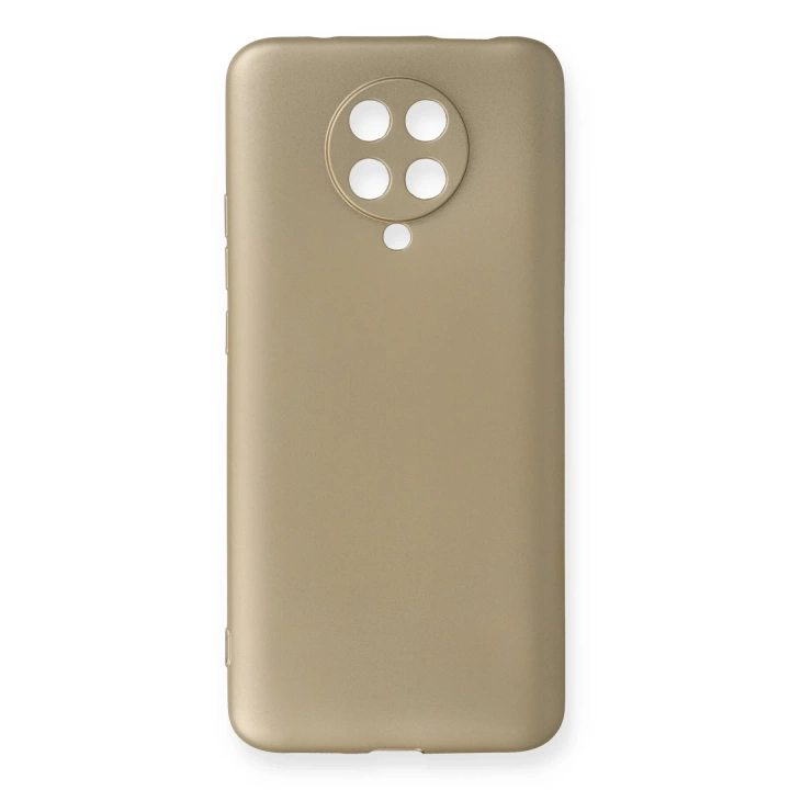 BFS  Xiaomi K30 Pro Kılıf First Silikon - Gold