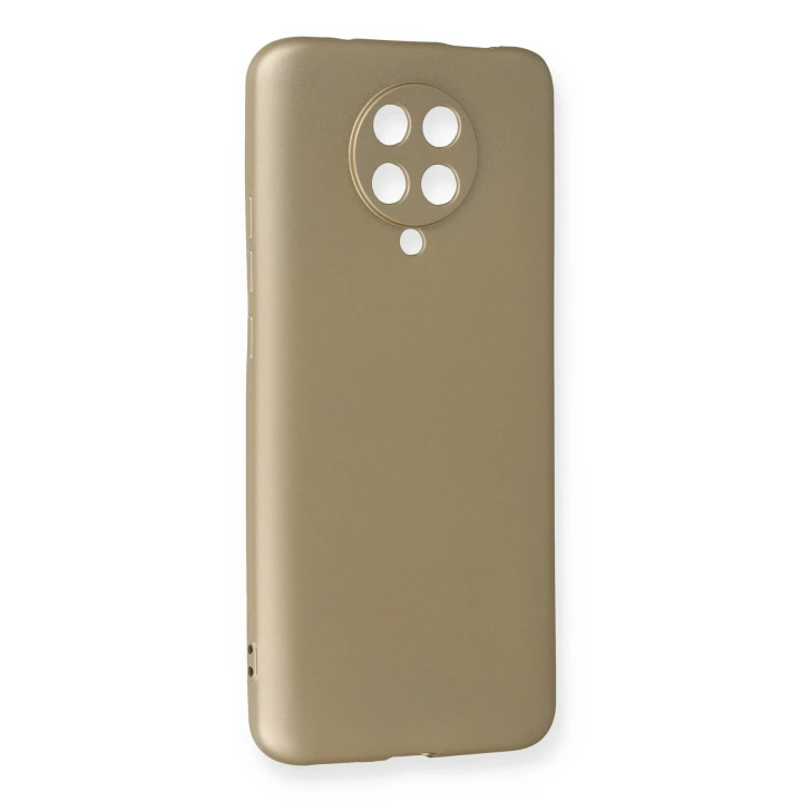 BFS  Xiaomi K30 Pro Kılıf First Silikon - Gold