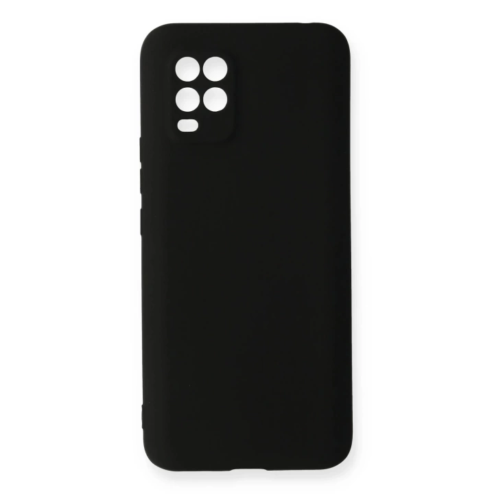 BFS  Xiaomi Mi 10 Lite Kılıf First Silikon - Siyah
