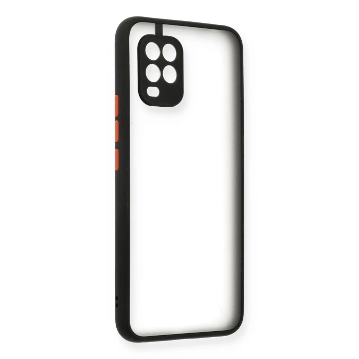BFS  Xiaomi Mi 10 Lite Kılıf Montreal Silikon Kapak - Siyah