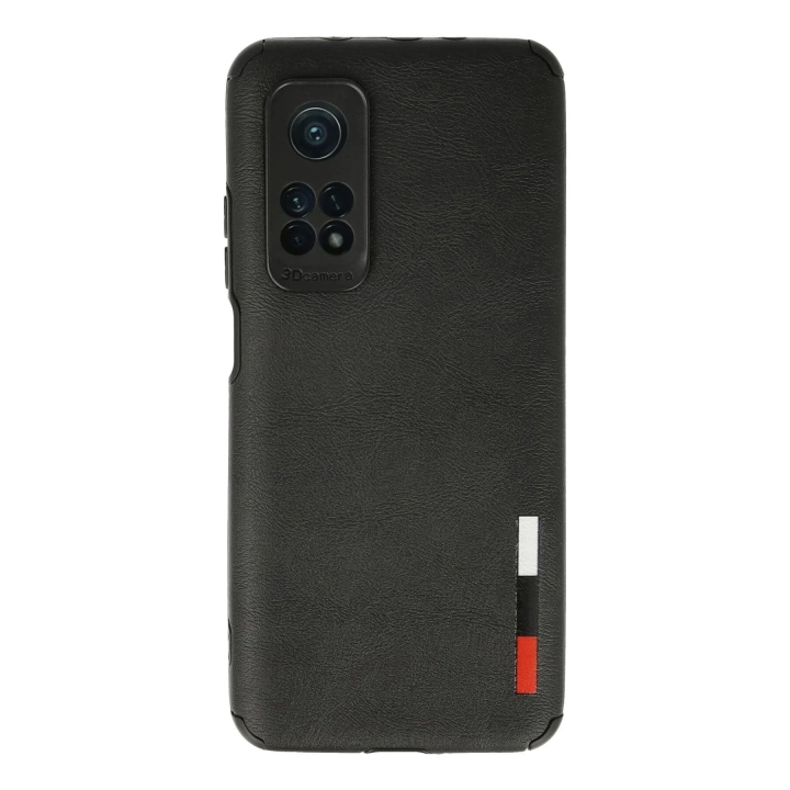 BFS  Xiaomi Mi 10T Kılıf Loop Deri Silikon - Siyah