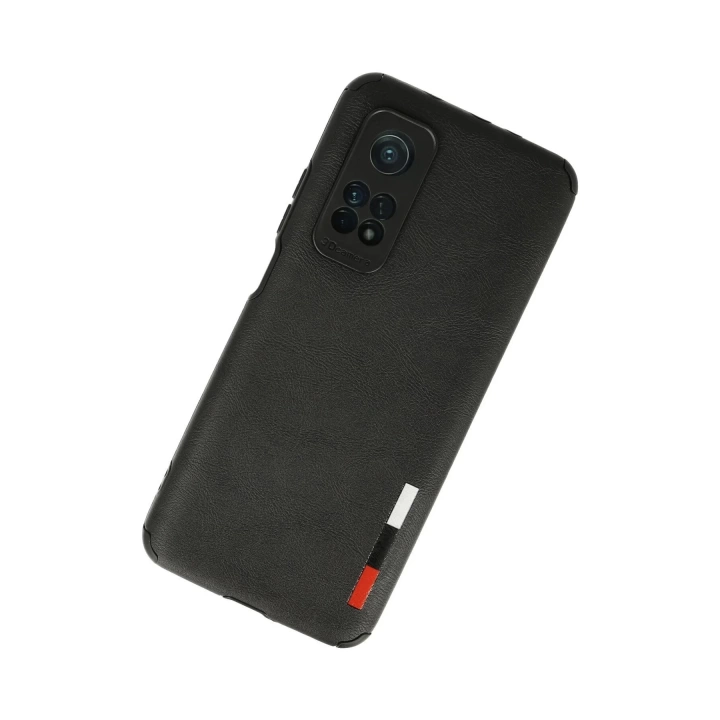 BFS  Xiaomi Mi 10T Kılıf Loop Deri Silikon - Siyah
