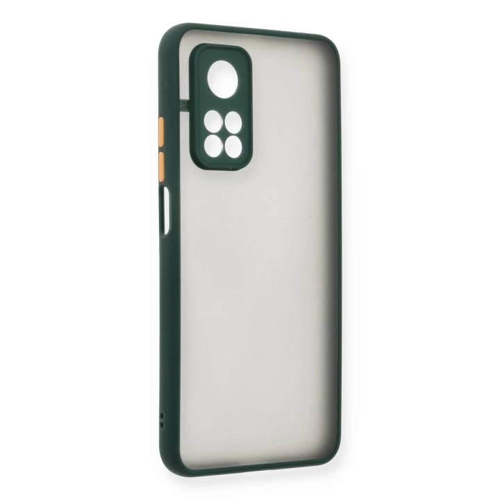 BFS  Xiaomi Mi 10T Kılıf Montreal Silikon Kapak - Yeşil