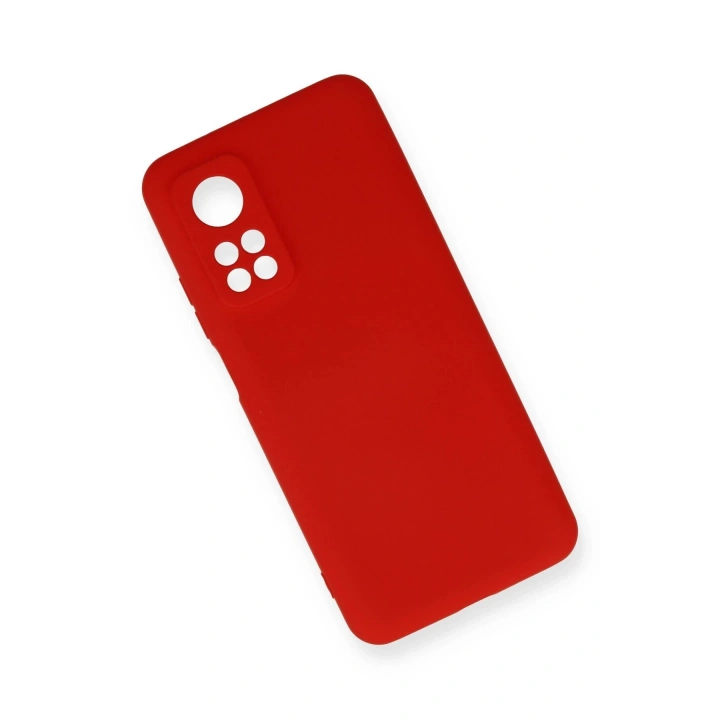 BFS Xiaomi Mi 10T Kılıf Nano içi Kadife Silikon - Kırmızı