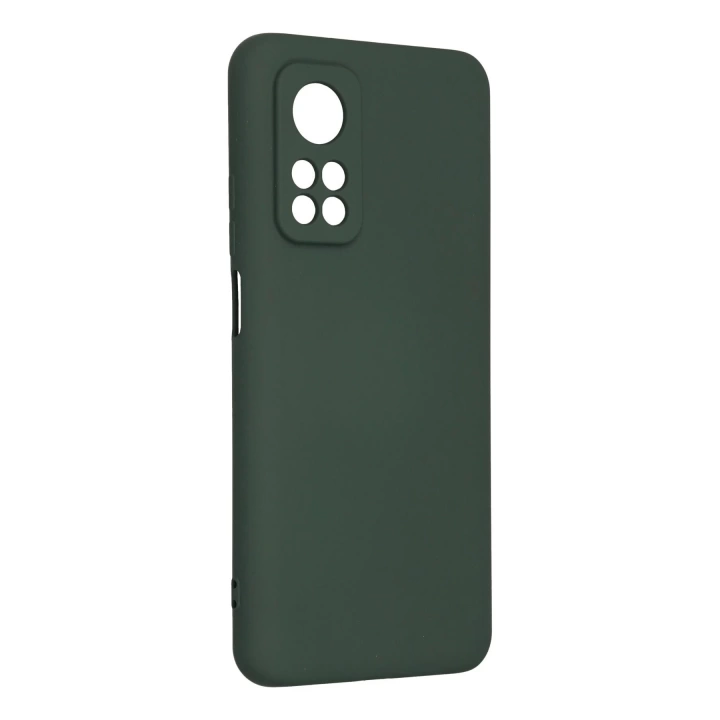 BFS  Xiaomi Mi 10T Kılıf Nano içi Kadife Silikon - Koyu Yeşil