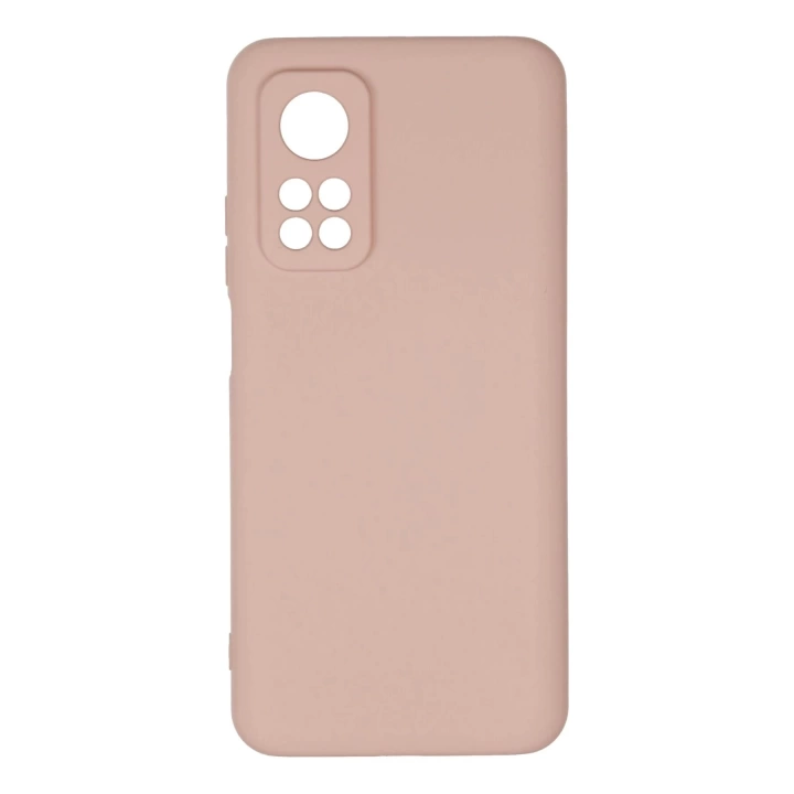 BFS  Xiaomi Mi 10T Kılıf Nano içi Kadife Silikon - Pudra