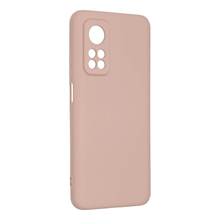 BFS  Xiaomi Mi 10T Kılıf Nano içi Kadife Silikon - Pudra