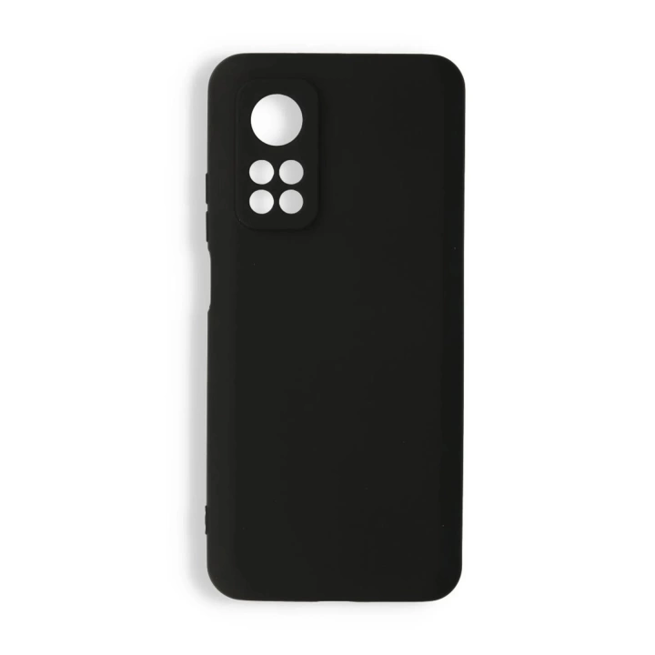 BFS  Xiaomi Mi 10T Kılıf Nano içi Kadife Silikon - Siyah