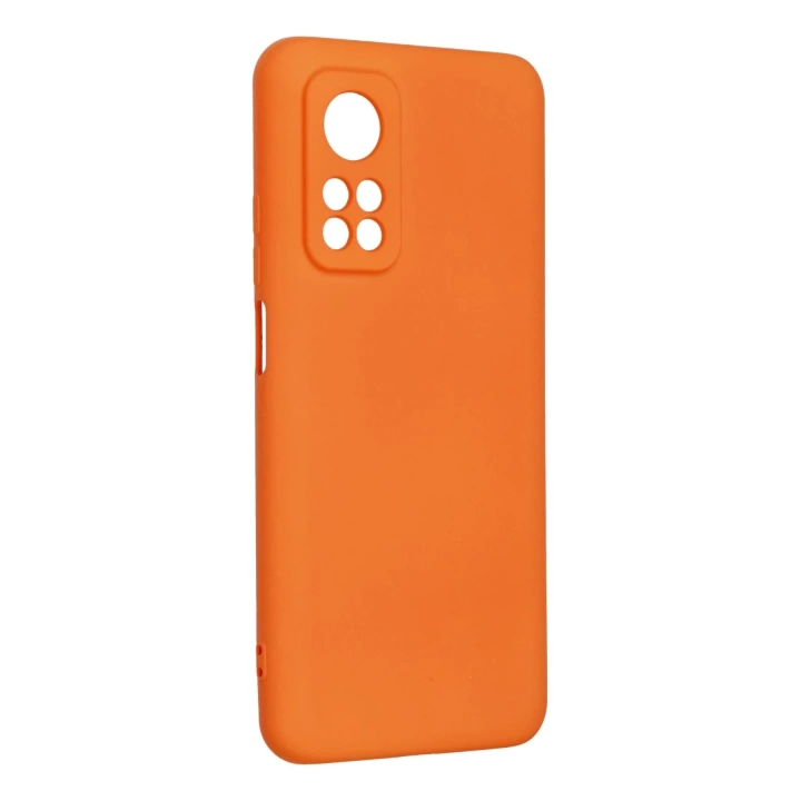 BFS  Xiaomi Mi 10T Kılıf Nano içi Kadife Silikon - Turuncu