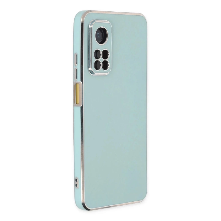 BFS  Xiaomi Mi 10T Kılıf Volet Silikon - Açık Yeşil