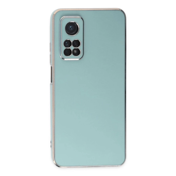 BFS  Xiaomi Mi 10T Kılıf Volet Silikon - Açık Yeşil