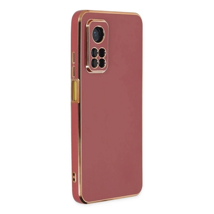 BFS  Xiaomi Mi 10T Kılıf Volet Silikon - Kırmızı