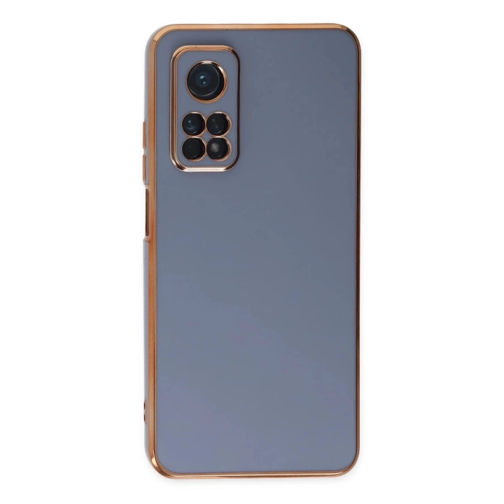 BFS Xiaomi Mi 10T Kılıf Volet Silikon - Mavi