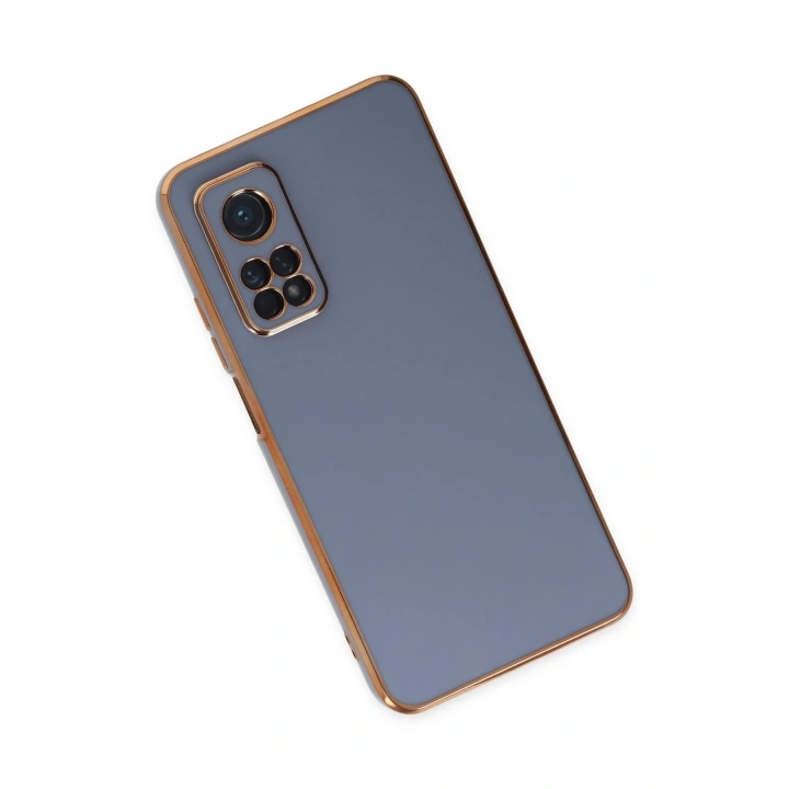 BFS  Xiaomi Mi 10T Kılıf Volet Silikon - Mavi