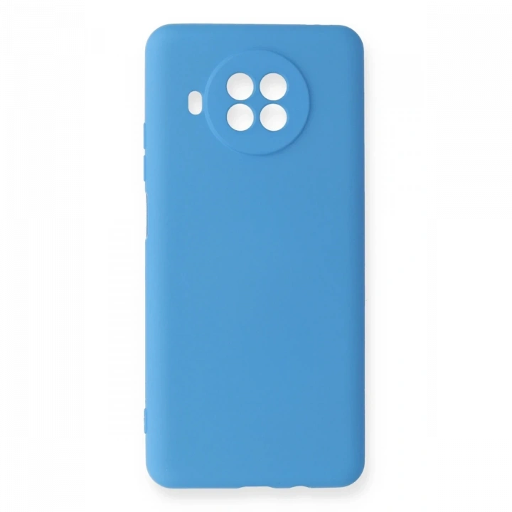 BFS  Xiaomi Mi 10T Lite Kılıf Nano içi Kadife Silikon - Mavi