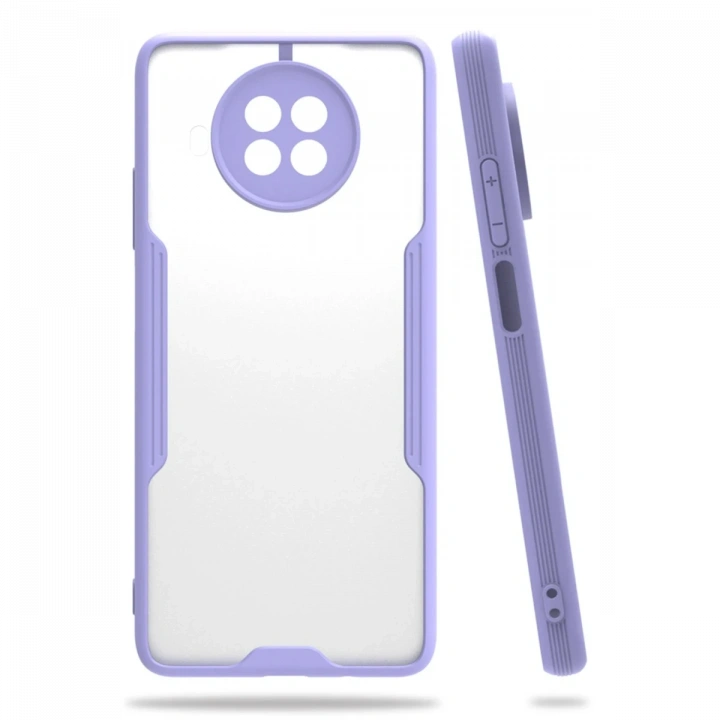 BFS  Xiaomi Mi 10T Lite Kılıf Platin Silikon - Lila