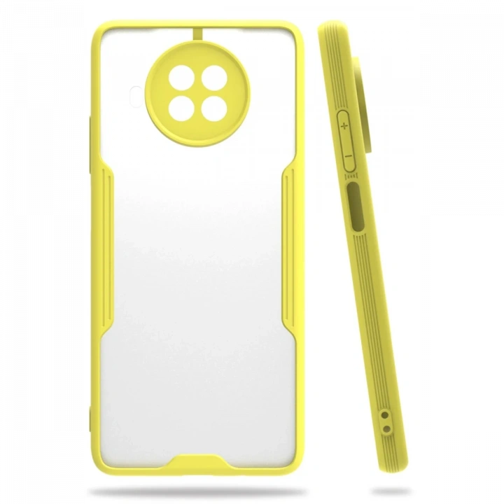 BFS  Xiaomi Mi 10T Lite Kılıf Platin Silikon - Sarı