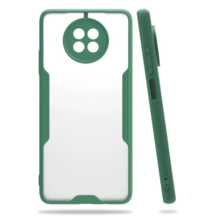 BFS  Xiaomi Mi 10T Lite Kılıf Platin Silikon - Yeşil