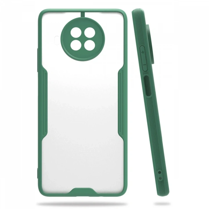 BFS  Xiaomi Mi 10T Lite Kılıf Platin Silikon - Yeşil