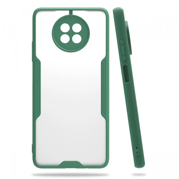BFS  Xiaomi Mi 10T Lite Kılıf Platin Silikon - Yeşil