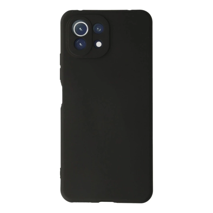 BFS  Xiaomi Mİ 11 Lite Kılıf First Silikon - Siyah